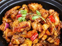 特色砂锅炒鸡-老院子饭店·鲁菜·海鲜·家常菜