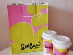 杏桃花蜂蜜拿铁-Seesaw Coffee(朝阳大悦城店)