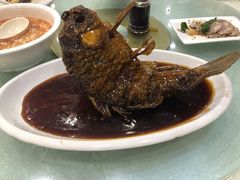 罾蹦鲤鱼-奥华餐厅·老张记(台基厂店)