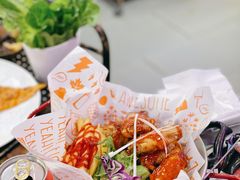 甜辣炸鸡（有骨）-玄希浪漫厨房·韩料烤肉(湖滨银泰in77店)