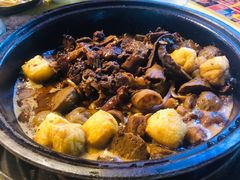 -蜀八婆鲍鱼鸡煲虾(宝安坪洲店)