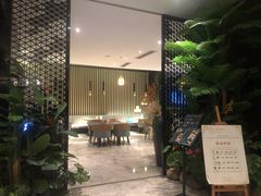 -院子君亭亚洲厨房花园餐厅