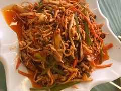 鱼香鸡丝-天津乾毓德饭庄·清真传统炒菜·海鲜烧烤(咸阳路店)