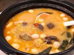 糟粕醋海鲜锅-香香海南菜餐厅