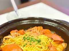 招牌香辣蟹面-不仔客海鲜·烧烤·270度海景餐厅(大东海店)