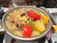 大理白族腊排骨火锅-火塘云南烧烤大排档