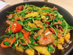 小炒黄牛肉-江味龙虾馆·裸蓝龙虾(南山店)