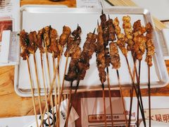 烤羔羊肉串-木屋烧烤(创业店)