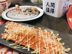 超长蟹柳火焰寿司-仙隐小鹿中华料理(南宁万象城店)