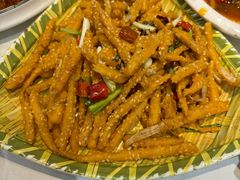 干煸藕丝-江城燕子大排档(江汉路步行街店)