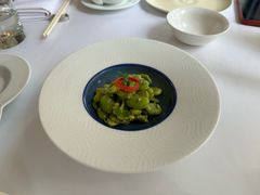 香椿拌蚕豆-伯衡55·吉品轩(乌鲁木齐南路店)