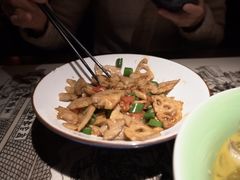 绿茶小炒藕片-绿茶餐厅(朝阳大悦城店)