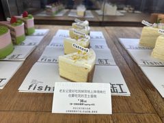 老友记里好吃到掉到地上摔得稀烂也要吃完的芝&nbsp;士蛋糕-fishtank鱼缸咖啡(三山街店)