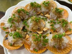 蒸扇贝-叶姐海鲜(棋子湾店)