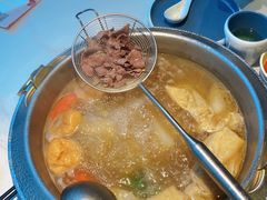 牛骨原汤锅-左庭右院鲜牛肉火锅(新梅广场店)