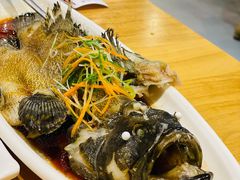 清蒸石斑鱼-南海渔家•海鲜•正宗海南菜(海棠湾店)