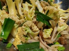 干锅有机花菜-1718食尚馆·太湖菜(龙之梦太湖古镇店)