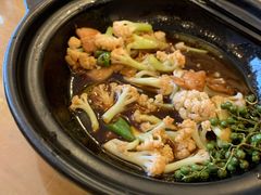 干锅菜花-福谷堂煎饼卷大葱(康虹路店)