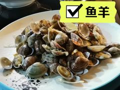 花蛤葱姜炒-真味海鲜坊