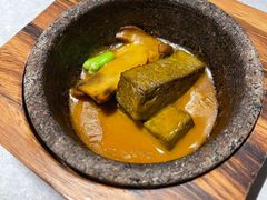 羊肚菌烧黑豆腐-无味舒食(思南公馆店)