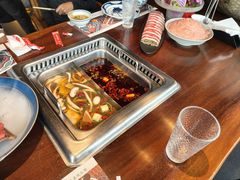 麻辣菌汤双拼锅-大隐·成都火锅Bistro(合生麒麟新天地店)