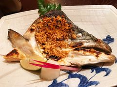 烤三文鱼头（半份）-松子料理(白家庄店)