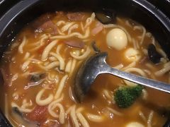 番茄汤牛肉剪刀面-九毛九西北菜(盈信广场店)