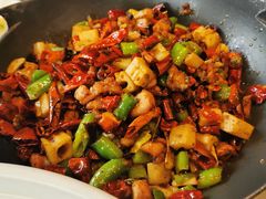 干锅香辣兔（份）-情妹耙泥鳅·江湖川菜(科华店)
