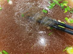 牛肉粉丝汤-草桥清真牛肉锅贴扁食店