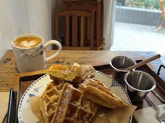 豆腐华夫饼-春庄咖啡SpringHues(钟楼小区店)