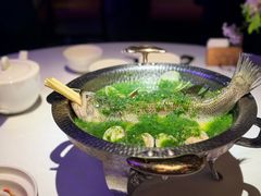 青柠檬酸汤清水鲈鱼-狮拾久·现代新加坡料理(福田COCO Park店)