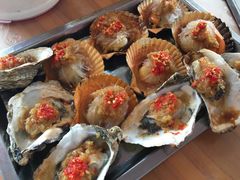 烤扇贝-老地方美食