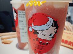 雪被子大草莓-喜茶(北京五棵松华熙店)