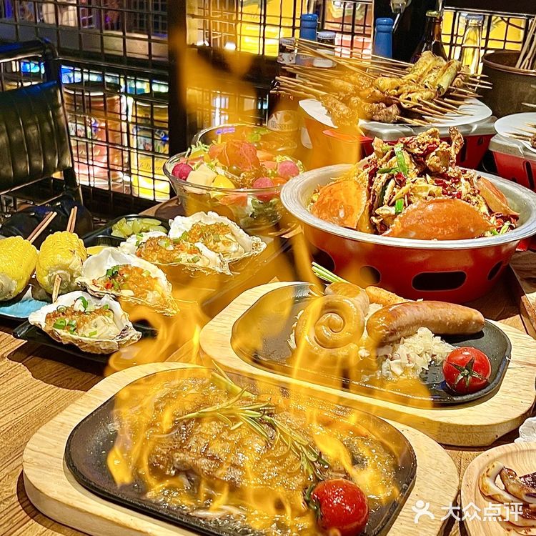 发现一家把氛围感和美味焊死的神仙烧烤