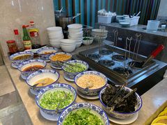 自助调料区-金安大饭店-金品自助餐厅
