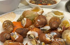 Sea Snail Slices with Cordyceps