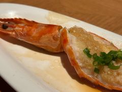 蒜蓉大虎虾-波螺油子·海肠捞饭·青岛菜(银座店)