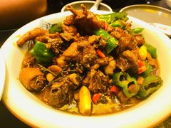 青阳生炒鸡-三道菜(明堂公园店)