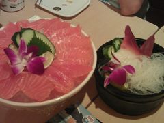 三文鱼刺身-万岁寿司(万国店)