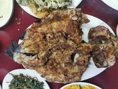 -北京龙庆四季香农家饭庄·灶台鱼·碳烤虹鳟鱼(龙庆峡店)