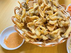 干炸鲜蘑-屋里家延边朝鲜族冷面(南园店)
