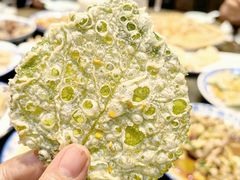 面拖桑树叶-天台徐家小吃