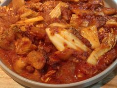 辣白菜炒五花肉-京玉菲饭店(李村店)