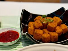 黑松露脆皮豆腐粒-桂满陇·杭州小馆(巴黎春天浦建店)