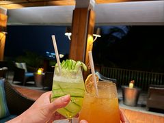 -日落吧·海景咖啡厅·餐酒吧·鸡尾酒·下午茶·乐队表演·浪漫夕阳·三亚文华东方酒店