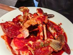 -草家酱蟹炭火烤肉店(珲春南路一店)