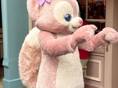 -小镇影院迪士尼小熊Duffy与他的朋友合影地