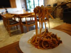 牛肉泡菜意面-SEN CASTLE城堡西餐(创意设计中心店)