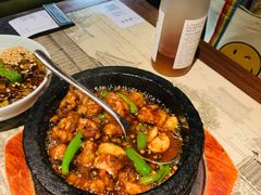 石锅杭椒牛蛙-桂满陇-西湖船宴(西单大悦城店)