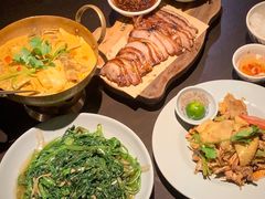 马拉盏炒通菜-大头虾越式风味餐厅(光明广场店)